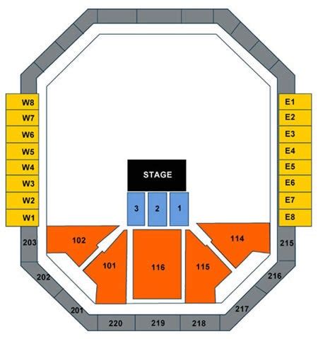 Chartway Arena Seating | Chartway Arena, Norfolk, Virginia