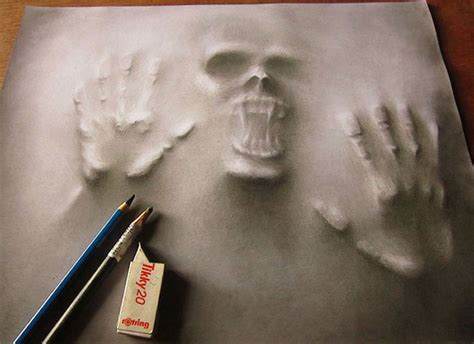 This 3D Pencil Illustrations Will Blow Your Mind. An Amazing Talent!