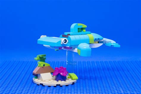 LEGO MOC Hammerhead shark by Rovel | Rebrickable - Build with LEGO