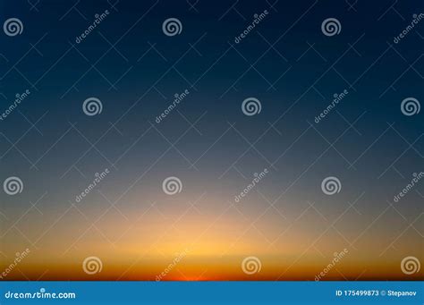 Clear Sky at Sunrise Background Stock Image - Image of beauty, sunset ...