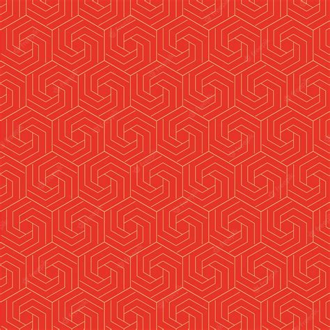 Premium Vector | Geometric red pattern