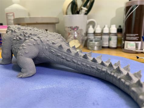 Titanus Doug that I sculpted : r/GODZILLA