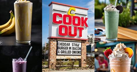 40 Different Cookout MilkShake Flavors with Photos