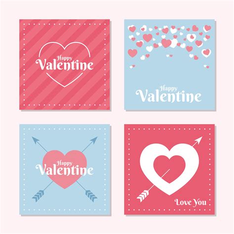 Valentine Card Templates 14 Free Printable Designs In Word Pdf Formats Samples Examples - Free ...