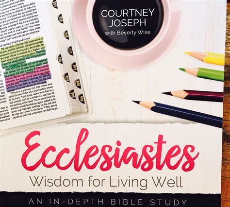 Ecclesiaste -Wisdom for Living Well- Let’s Begin. Lesson 6. – Women ...