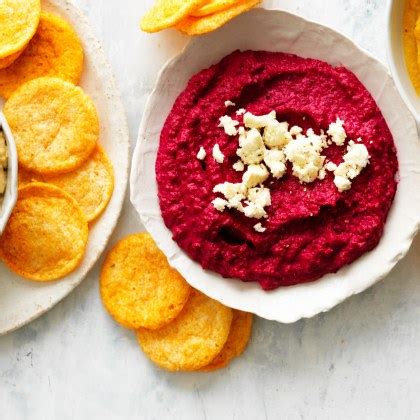 Roast Beetroot Hummus Recipe | myfoodbook