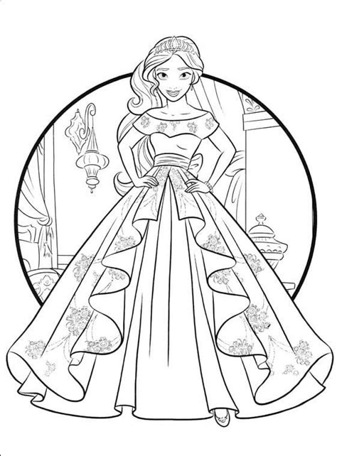 40 Printable Elena Of Avalor Coloring Pages