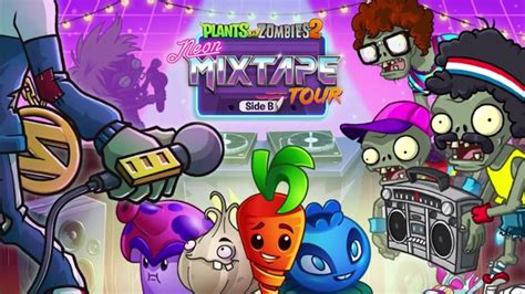 Neon Mixtape Tour | Plant zombie, Plants vs zombies, Neon