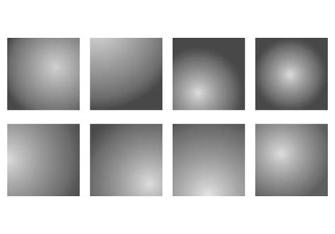 Set Of Grey Gradient Vectors 139127 Vector Art at Vecteezy