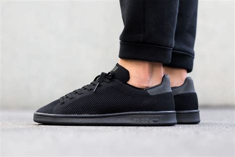 adidas Stan Smith Primeknit Triple Black - Sneaker Bar Detroit