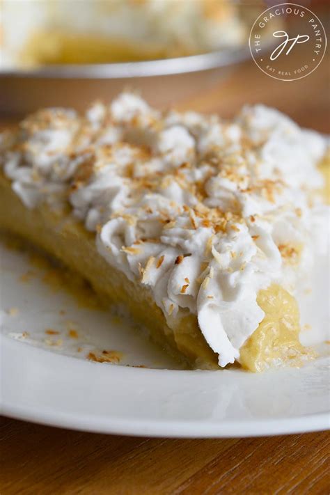 Coconut Meringue Pie Recipe - Coconut Cream Pie | The Gracious Pantry