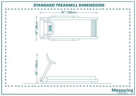 Treadmill Dimensions and Guidelines (with Drawings) - MeasuringKnowHow