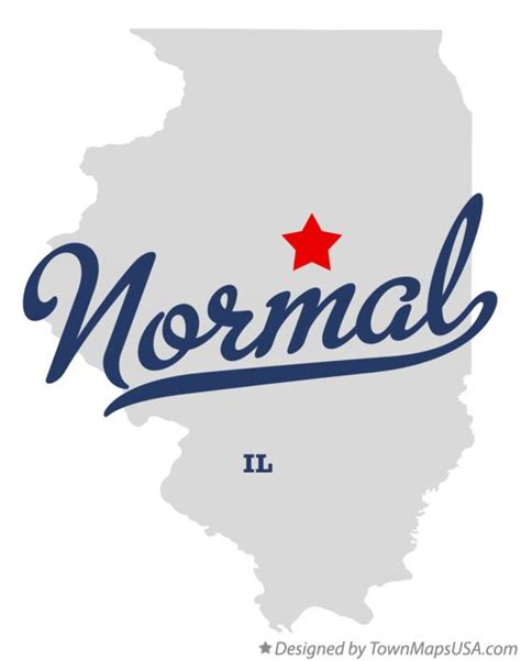 Map Of Normal Illinois | Park Map