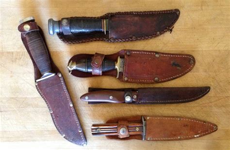 Mobile Knife Sharpening / Knife Sales: Vintage Knife Collection Acquired