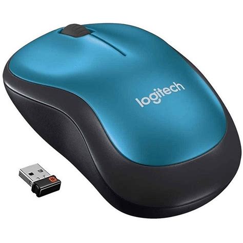 MOUSE INALAMBRICO LOGITECH M185, WIRELESS ALCANCE 10MTS, COLOR AZUL ...