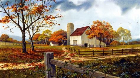 Autumn On The Farm Wallpapers - Wallpaper Cave