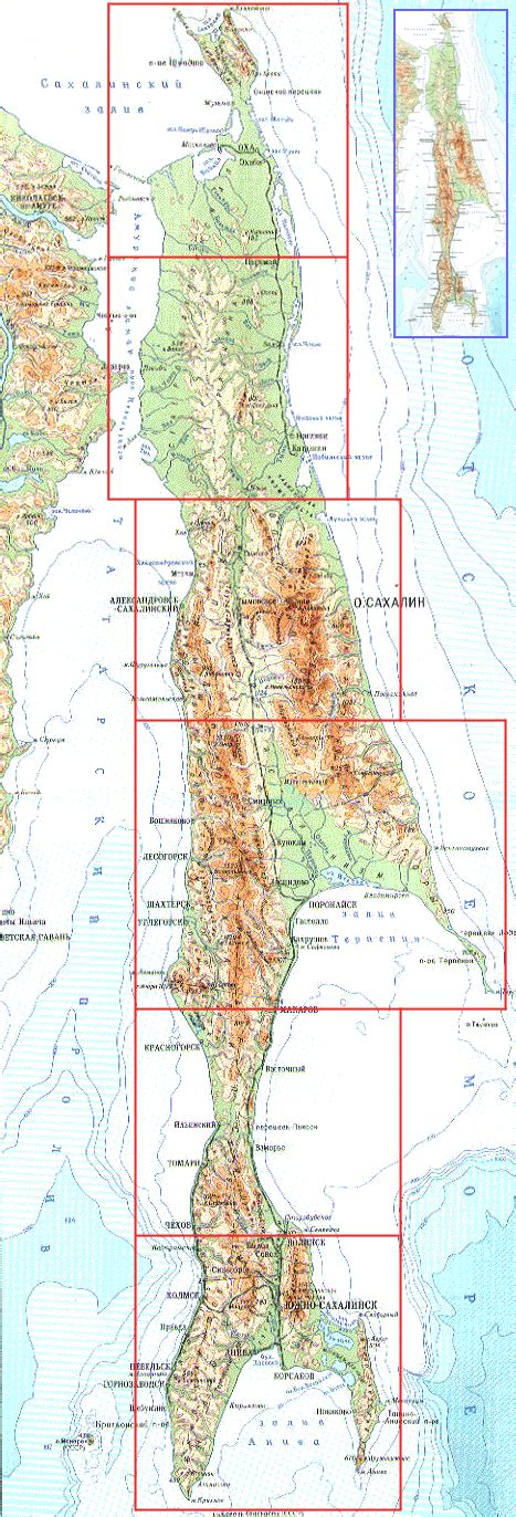 ISIP Results: Sakhalin Map