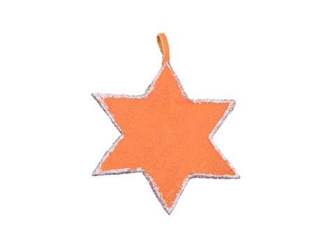 Leather Star Ornament - Trade For Trafficking