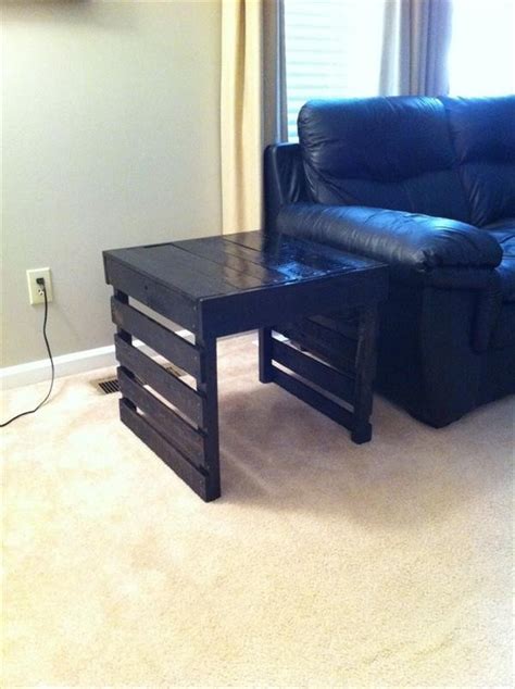 DIY Pallet End Table Plans – Pallet Wood Projects