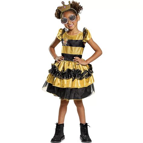 Girls Queen Bee Costume Deluxe - L.O.L. Surprise | Party City