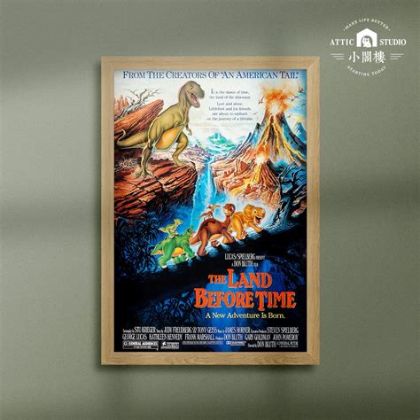 1988 The Land Before Time - Vintage Movie Film Poster sold by Ben Stokes | SKU 24005904 | Printerval