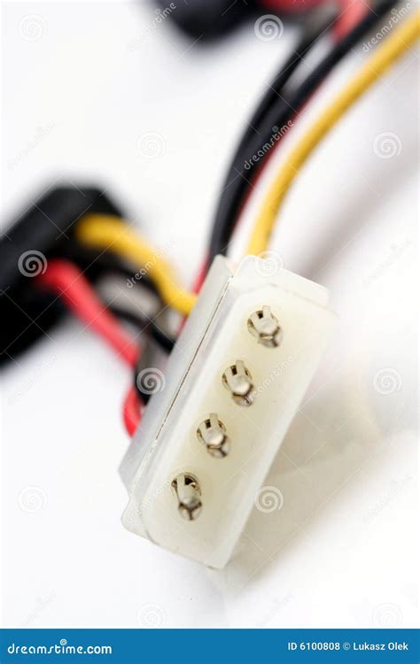 PATA Cable stock photo. Image of colour, power, colourfull - 6100808