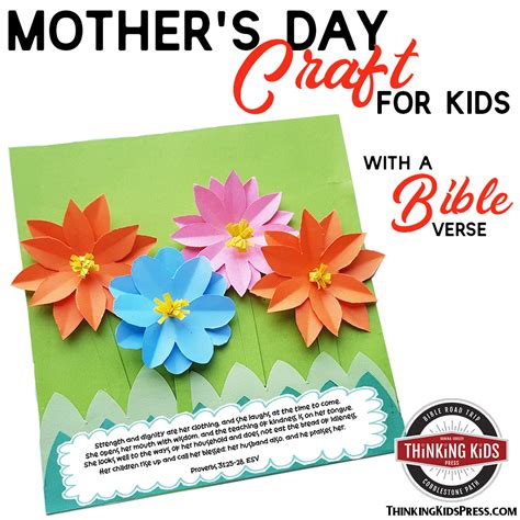 A Bible Verse Mother's Day Craft Kids Will Want to Make - Thinking Kids