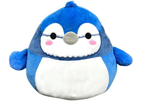 Buy Squishmallows Official Kellytoy Babs The Blue Jay Bird Soft Squishy Stuffed Toy Plush Animal ...