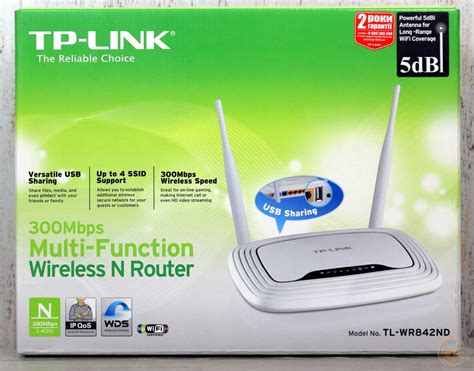 Wireless router TP-LINK TL-WR842ND: review and testing. GECID.com