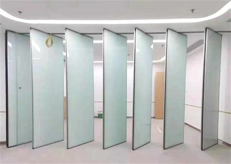 Acoustic Operable Wall Partitions With Aluminium Frame ISO Approved