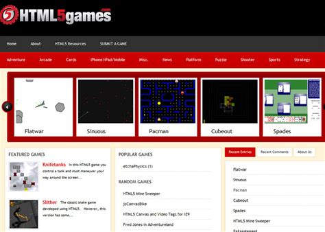 HTML5 Games