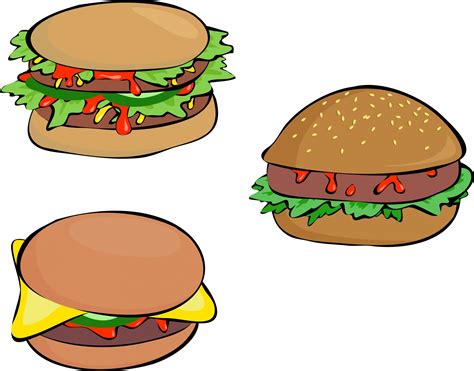 Cartoon Hamburger Wallpaper (66+ images)