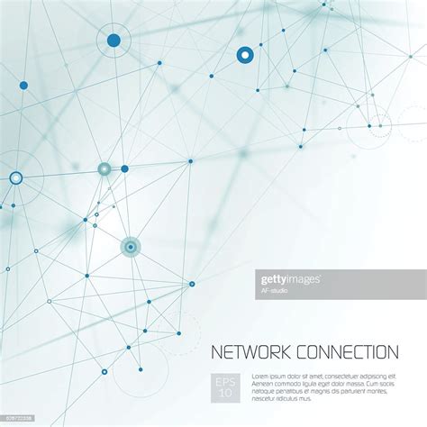 Abstract Network Background High-Res Vector Graphic - Getty Images