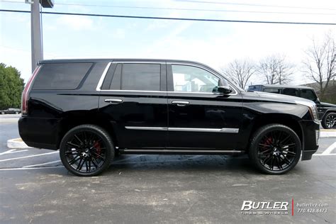 Cadillac Escalade Rims 24 Black - Seananon Jopower