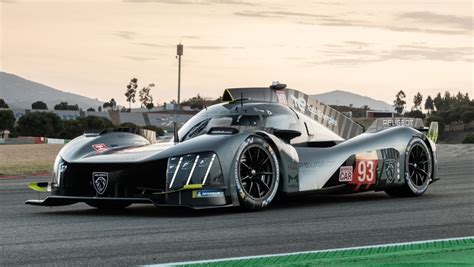 El nuevo Peugeot 9X8 Hypercar 2023 listo para pelear Le Mans