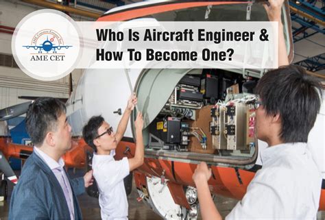 Aircraft Engineer: Who is he and how to become one - AME CET Blogs