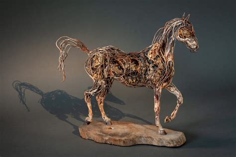 Sculpture - Copper Colt - Heather Jansch