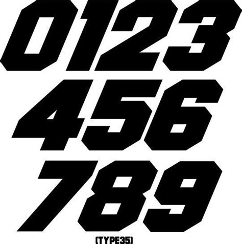 CUSTOM MX NUMBER PLATE DECALS MOTOCROSS ATV BMX TRIAL GO KART ...