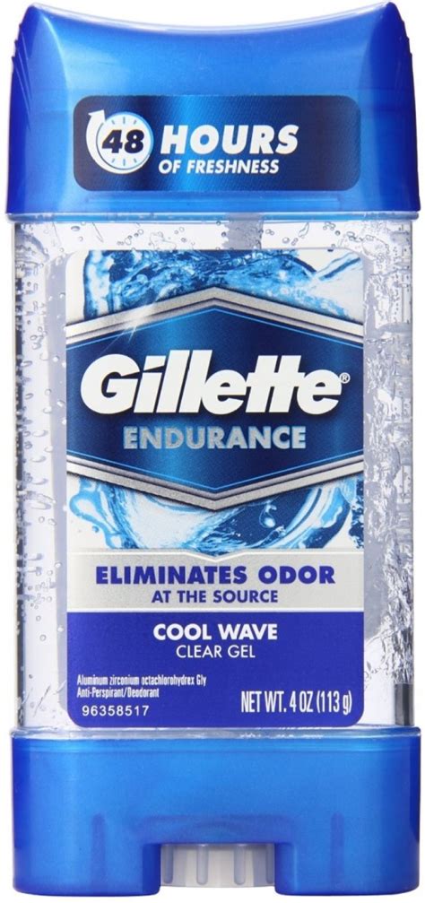 Gillette Cool Wave Clear Gel Deodorant Stick - For Men - Price in India, Buy Gillette Cool Wave ...