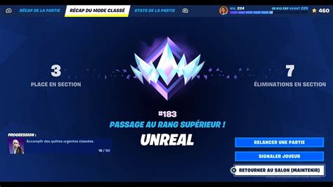 Je passe UNREAL en RANKED sur FORTNITE | FORTNITE RANKED NO BUILD - YouTube