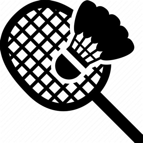 Badminton, game, racket, shuttlecock, sport, sports icon