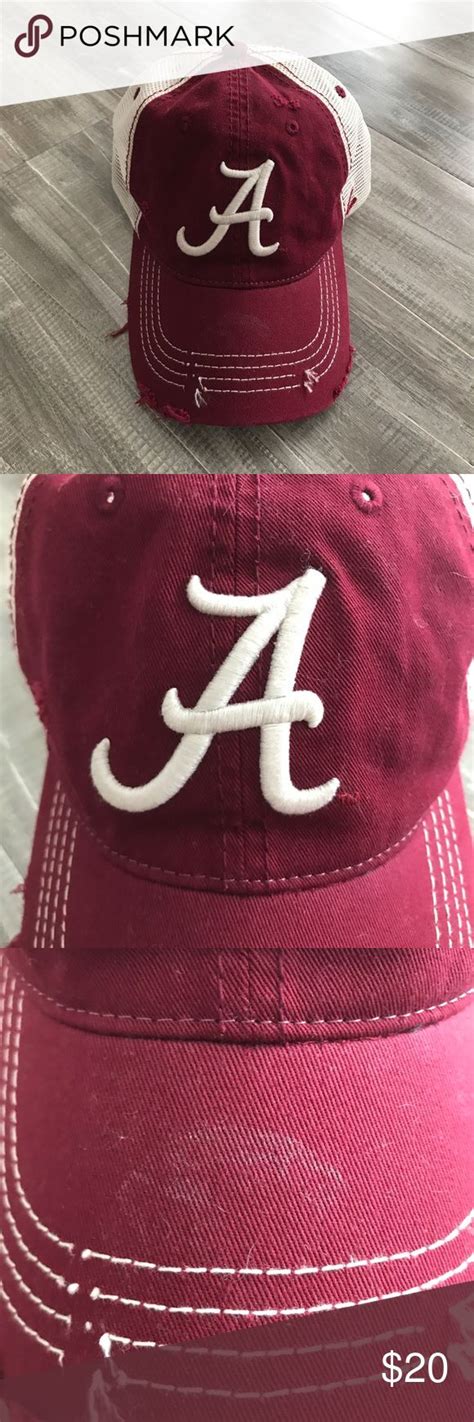 Univ. of Alabama Distressed SnapBack Trucker Hat | Alabama hats ...