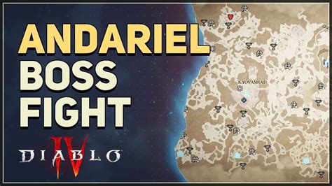 Andariel Boss Fight Diablo 4 - YouTube