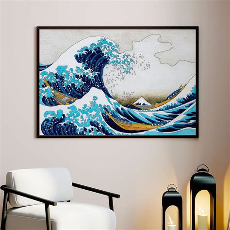 Buy Great Waves Big Canvas Paintings & Prints Online – Dessine Art