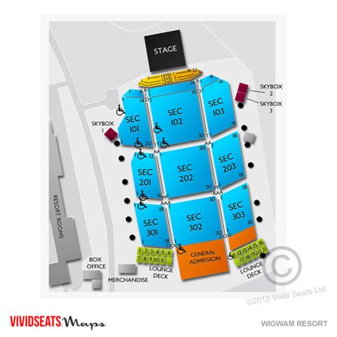 Wigwam Resort Seating Chart | Vivid Seats