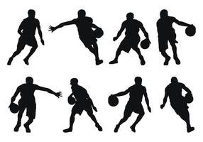 Free Basketball Players Vectors