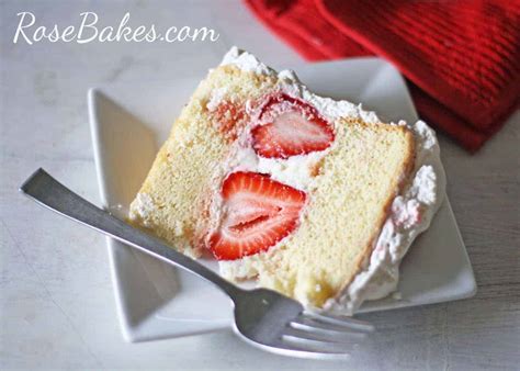 Strawberry Shortcake Cake