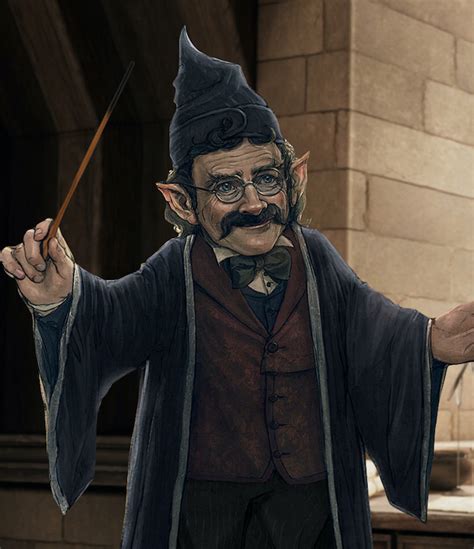 Professor Filius Flitwick Character in The Wizarding World | World Anvil