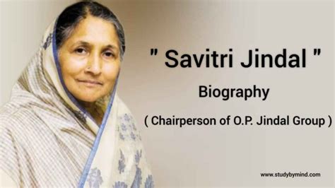 Savitri Jindal Biography (Asia's richest woman 2022) - Study By Mind