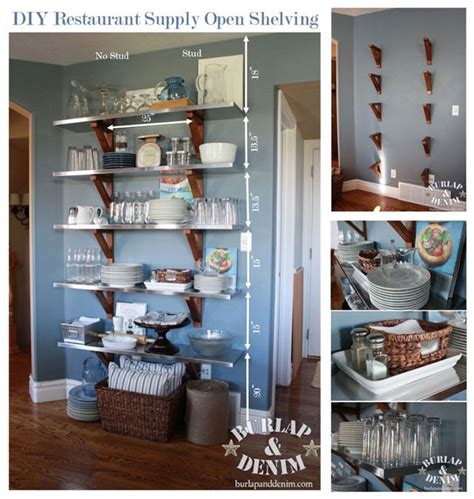 7 Amazing DIY Industrial Shelving | Shelves, Open shelving, Diy open ...